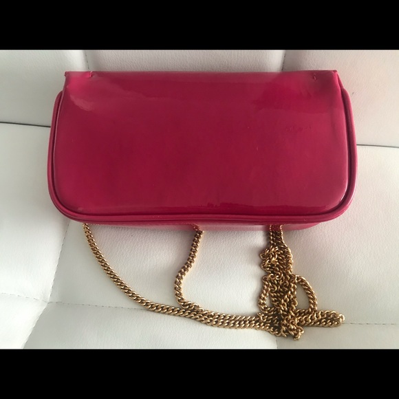 Bags Versace Patent Safety Pin Crossbody Bag Poshmark